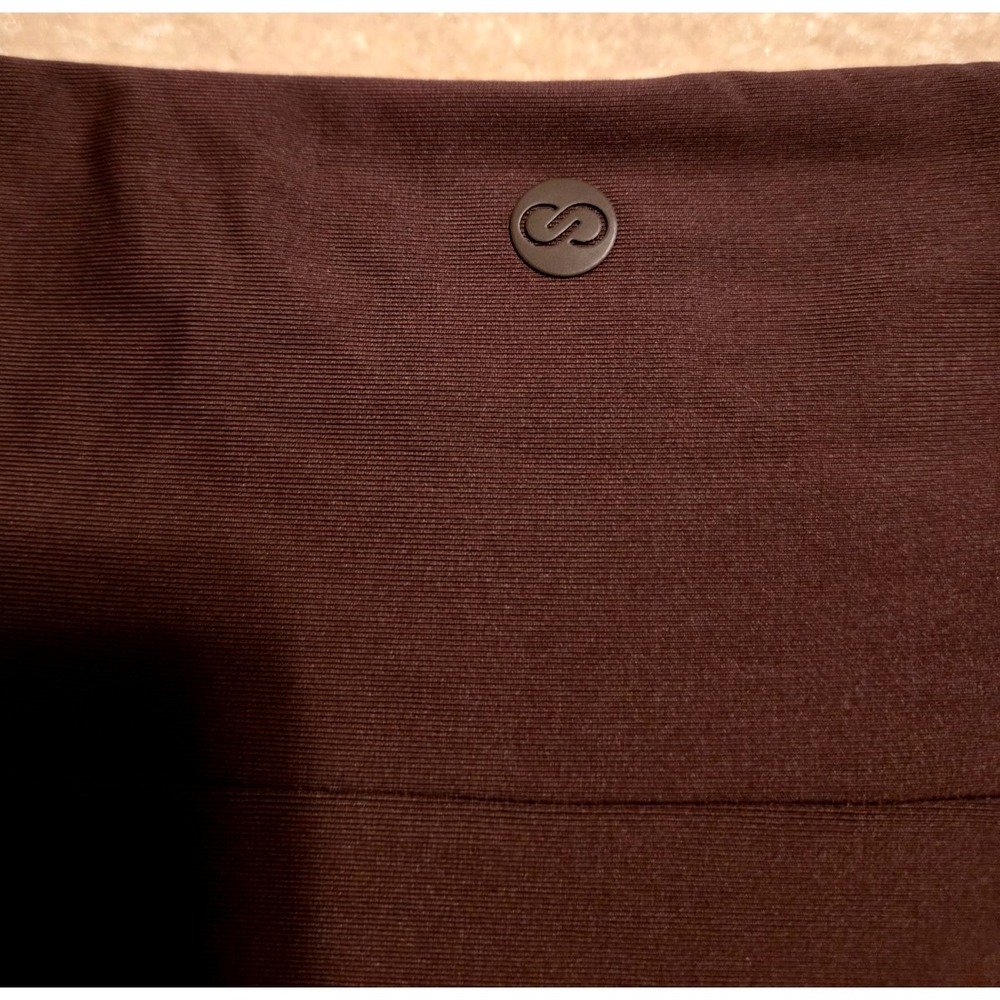 Calia Shirred V Front High Rise Swim Bottom Womens XS Coffee Grounds NWT - Picture 3 of 8